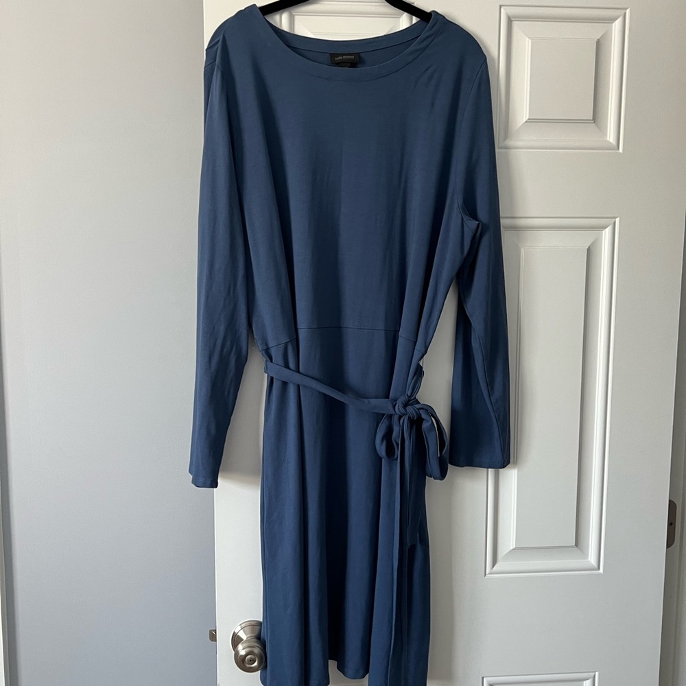 JJill blue wherever dress NWOT